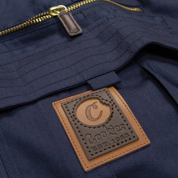 Cookies Park Ave Knit Shorts Navy - Picture 4 of 5